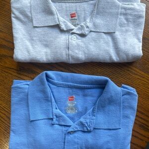 Hanes ComfortBlend Polos (2)